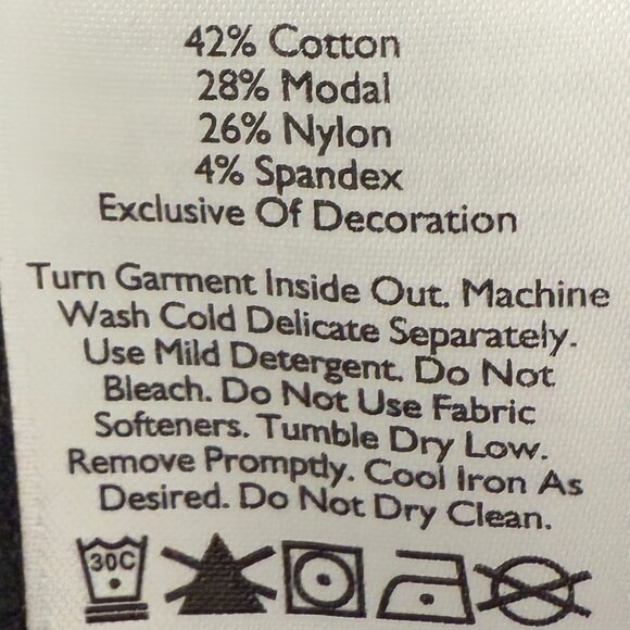 Women's EDDIE BAUER Gray Stretch Sporty Pants- Size 14 - Picture 7 of 8